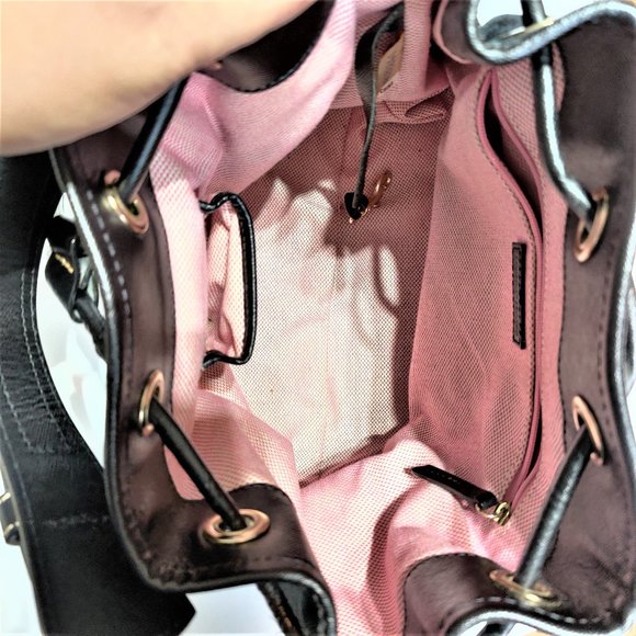 DOONEY & BOURKE CANVAS DRAWSTRING SHOULDER BAG - Picture 5 of 8